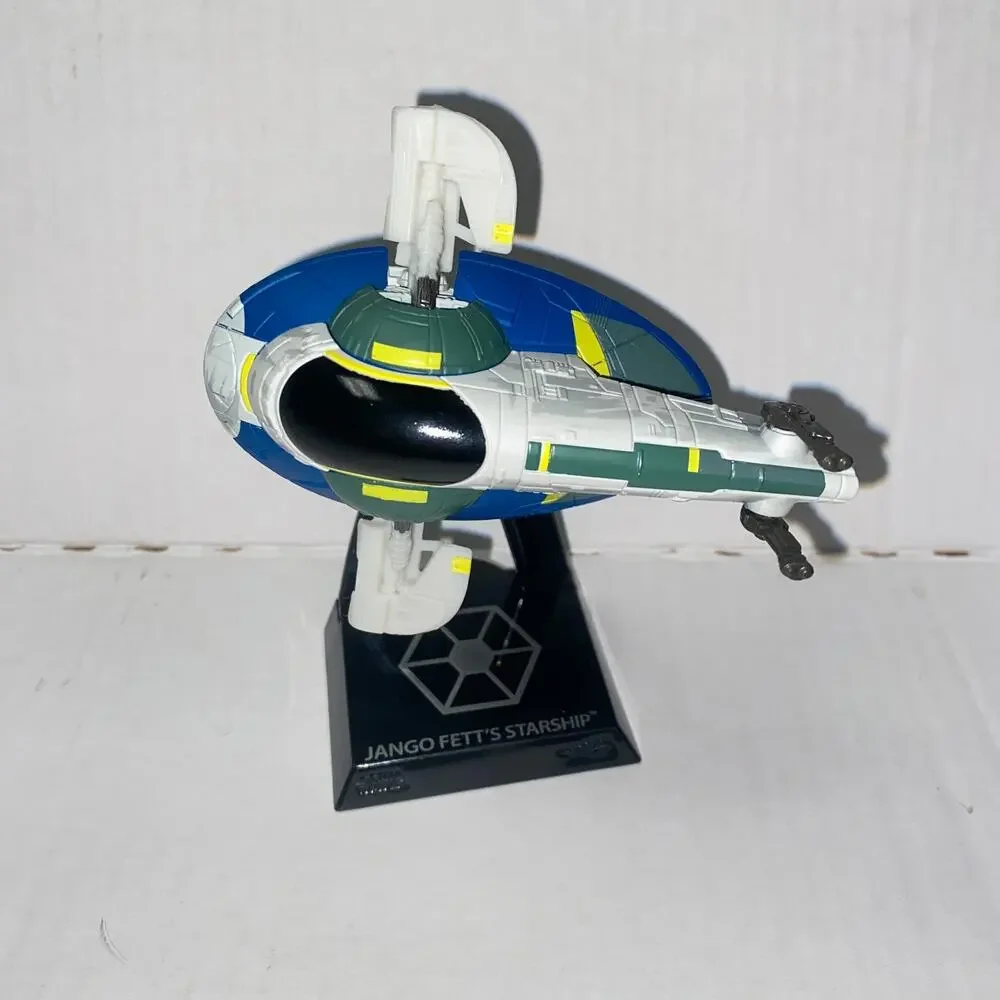 Star Wars Hot Wheels Starships Select Jango Fett's Starship MATTEL